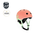 Scoot & Ride Kask Ochronny XXS-S dla dzieci 1-5 lat Peach - 580275 - zdjęcie 2